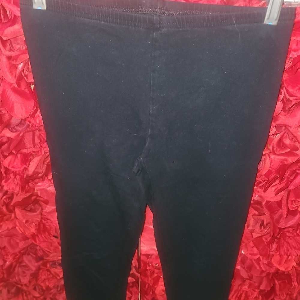 Old Navy Kids Classic Black Legging Pants Size XL 14